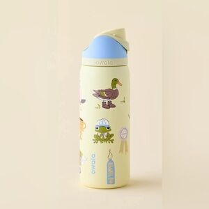 Owala Party Animals Duck Frog Squirrel Green Yellow UO 32oz Water Bottle Tumbler